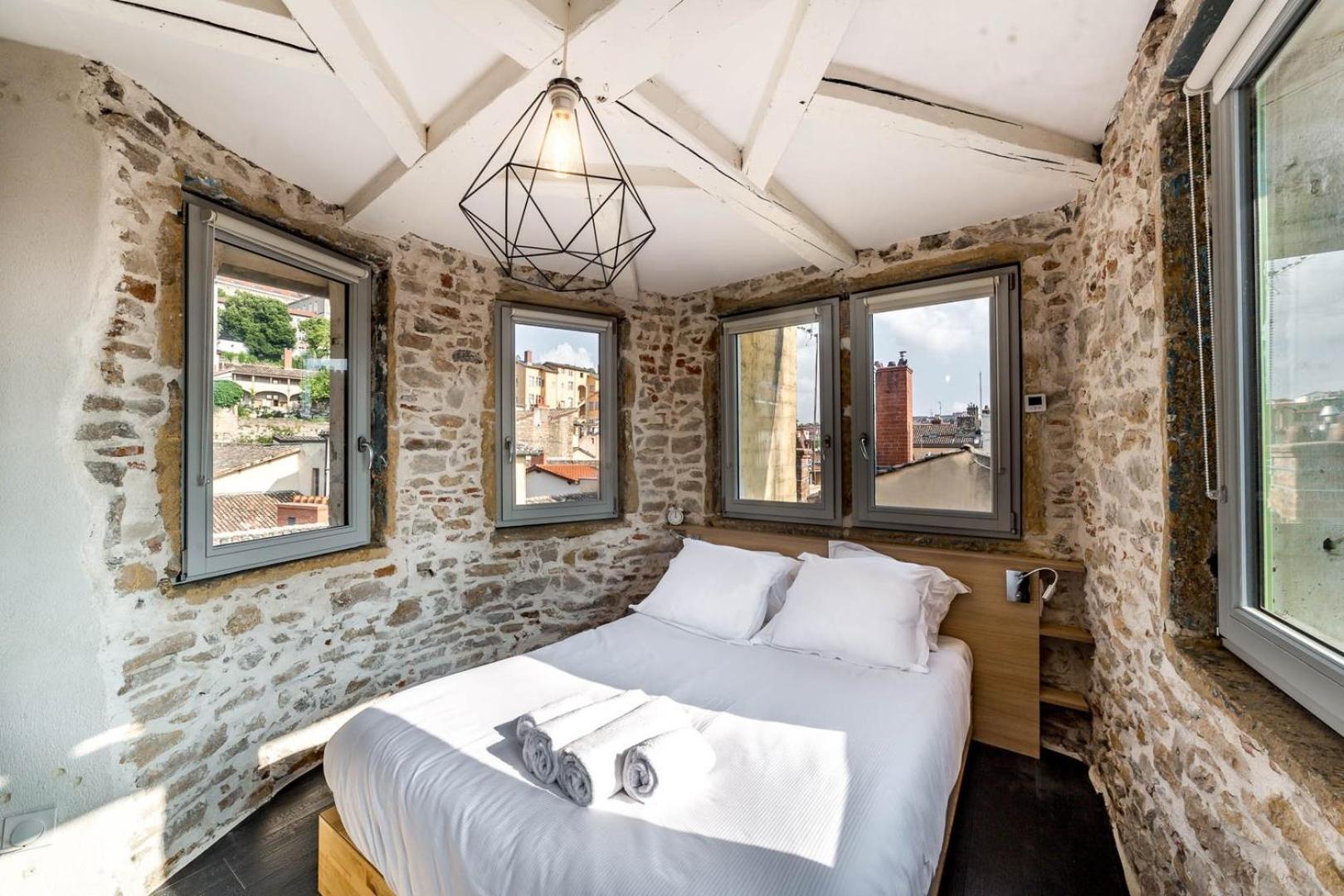 Private jacuzzi&exceptional view Hyper center of Lyon Apartment Exterior foto