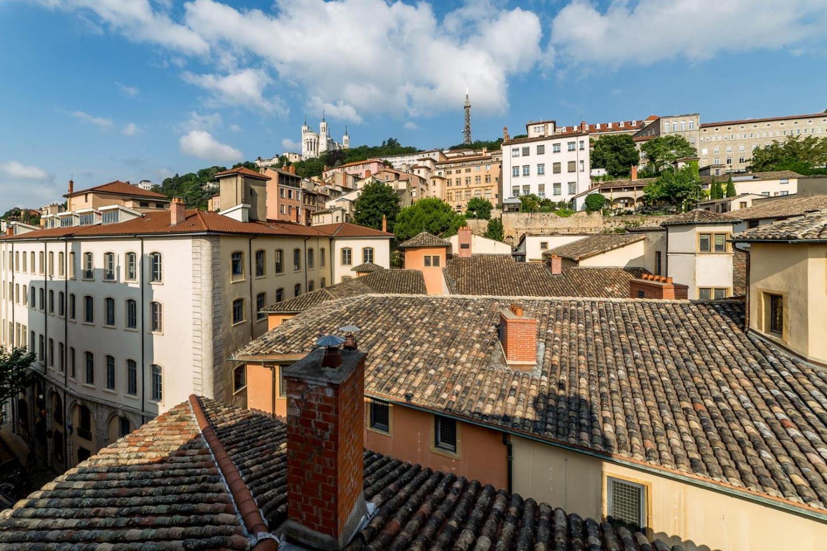 Private jacuzzi&exceptional view Hyper center of Lyon Apartment Exterior foto